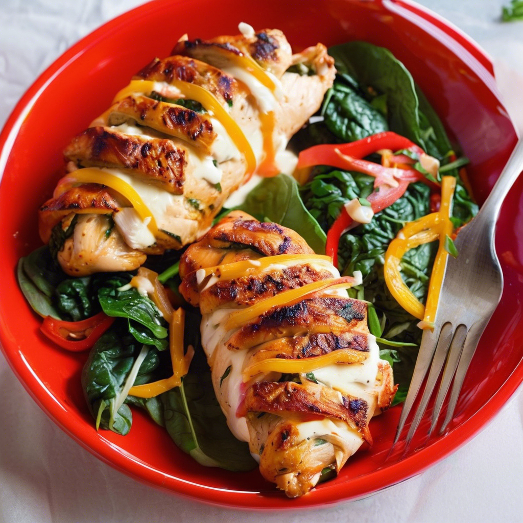 Cajun Spinach Wrap